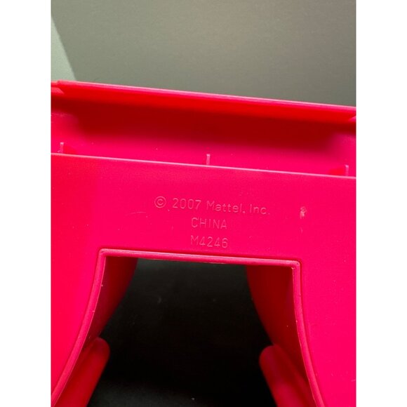 Mattel Barbie Pink Vanity with Mirror For Dollhouses Moving Top Draw - Picture 9 of 11